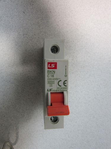 LS Industrial System BKN C16 Miniature Circuit Breaker IEC60898