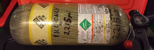 SCBA MSA 2216 Carbon Fiber Bottle Cylinder Manufacture 2004 Used