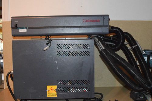 Continuum surelite sli-20 laser &amp; sli 1kw controller for sale