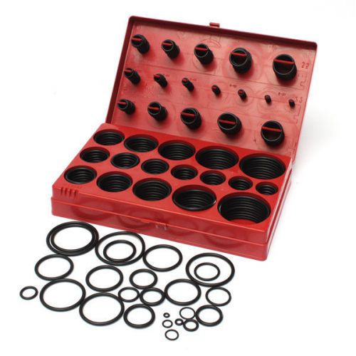 New 419 Pieces Rubber O Ring Seal Plumbing Garage Assortment Set With Case