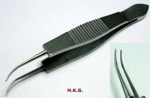 55-434, Harms Tying Forceps Straight Curved Ophthalmology Instrument.