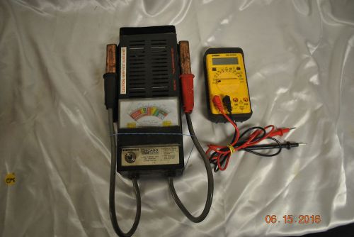 Sperry dm-4400a multimeter &amp; chicago battery load meter for sale