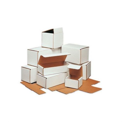 Corrugated Mailers, 5&#034;x3&#034;x5&#034;, White, 50/Bundle