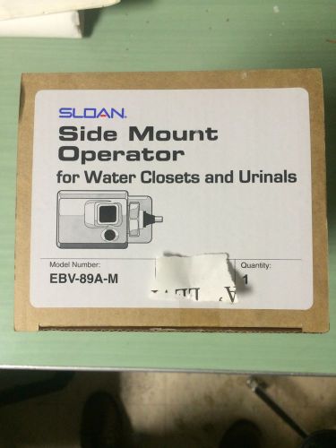 Side Mount Operator For Water Closet And Urinals