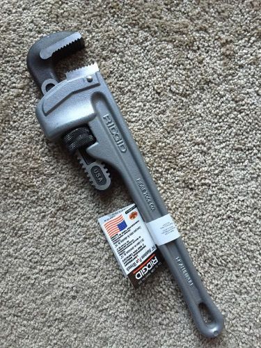Ridgid 14&#034; aluminum pipe wrench 31095 for sale