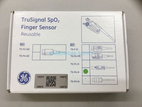 GE TruSignal Sp02 Reusable Finger Sensor TS-F2-GE NEW 145870