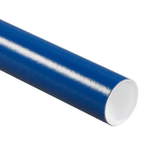 Aviditi P3036B Fibreboard 3-Ply Spiral Wound Mailing Tube with Cap, 36&#034; Lengt...