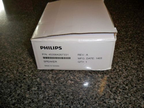 NEW! Philips Central Monitor System External Speaker P/N 453564267331 4 Ohm