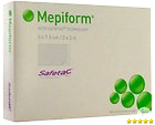 SC293299 - Mepiform Safetac Self-Adherent Soft Silicone Dressing 2 x 3