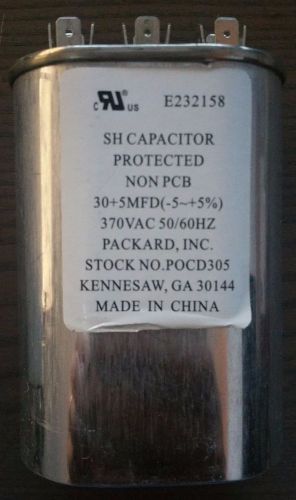 Packard pocd305 motor run capacitor for sale
