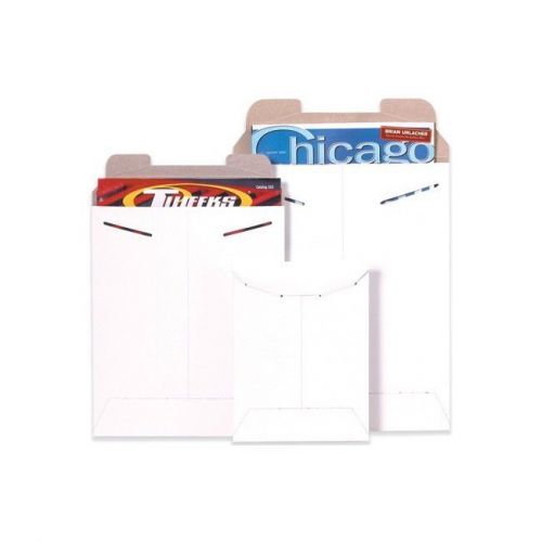 &#034;flat mailers, 9&#034;&#034;x11-1/2&#034;&#034;, white, 100/case&#034; for sale