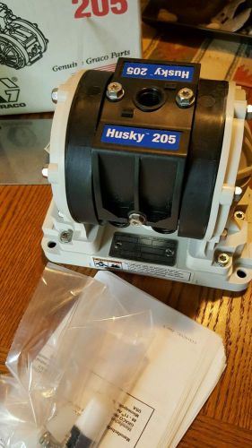 New graco husky 205 d12091 air-operated diaphragm pump for sale