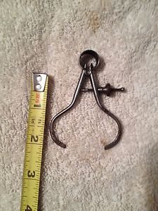 Starrett No. 275 2&#034; Toolmaker&#039;s Spring Type Outside Calipers, Round Legs Solid
