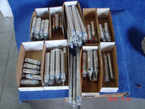 New/Opened Bimba / Rebranded Generic Ail/Oil Cylinder Lot