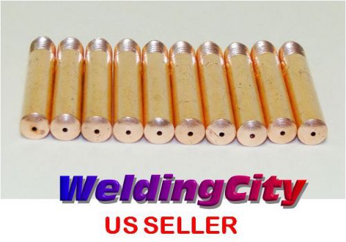 10 contact tips 14-45 for tweco #2-#4 &amp; lincoln magnum 200-400 mig welding guns for sale
