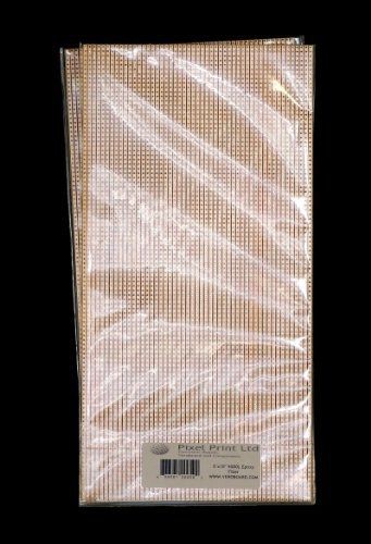 Veroboard pack of 2 prototype stripboard 5&#034;x10&#034; 5000hole epoxy fiber pitch 0.1&#034; for sale