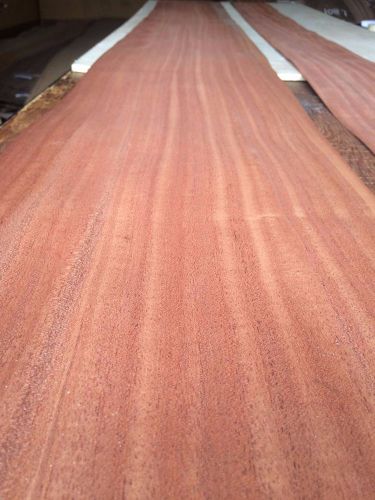 Wood   Sapele   Veneer  104x6.5,11, total 2 pcs RAW VENEER  1/46 N1090..