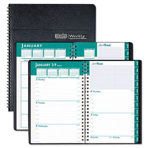 Wkly/Mthly Planner,Compact Size,13 Mths,Jan-Jan,5&#034;x8&#034;,BK HOD29402