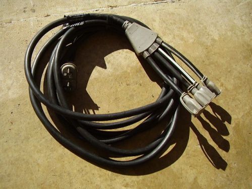 Briggs &amp; Stratton 25ft 20 Amp Generator Adapter Cord  With 4 120v Outlets 197474
