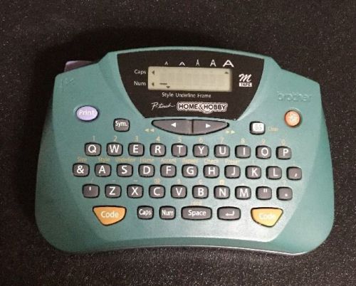P-Touch Home &amp; Hobby Label Maker brother model PT-65  In Case