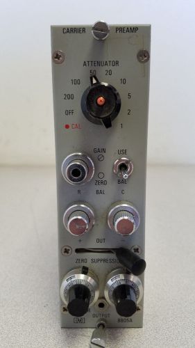 HP 8805A Carrier Preamp Plug-In