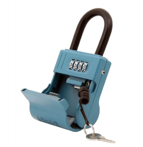 FJM Security Products ShurLok II SL-600W-C Key Storage 4-Dial Numbered Lock Box