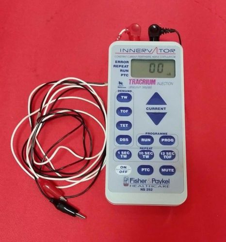 Fisher &amp; Paykel Innervator NS 252 Peripheral Nerve Stimulator (POWERS ON)