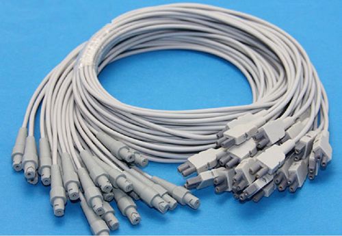 14pcs/lot ge cam 14 420101-001 compatible patient ecg ekg adapter cable for sale