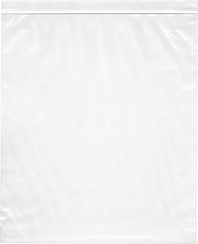 13&#034; x 15&#034; 2 Mil Clear Plymor Brand Zipper Reclosable Storage Bags Pack of 100