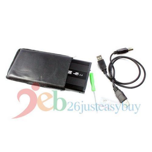 USB 2.0 2.5 HARD DRIVE SATA EXTERNAL CASE ENCLOSURE2014 #BBUY