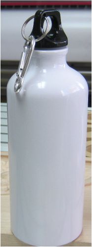 4 blank white aluminum sports water bottle 600 ml/20 oz for sublimation for sale