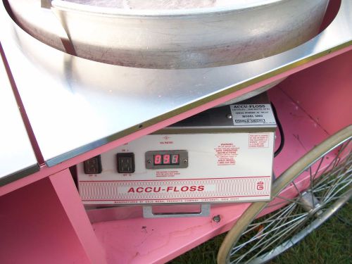 Accu Floss Gold Metal cotton candy machine