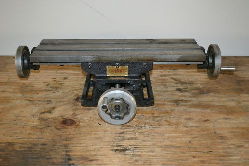 Shars 6&#034; x 18-1/2&#034; Compound Slide Mill Table