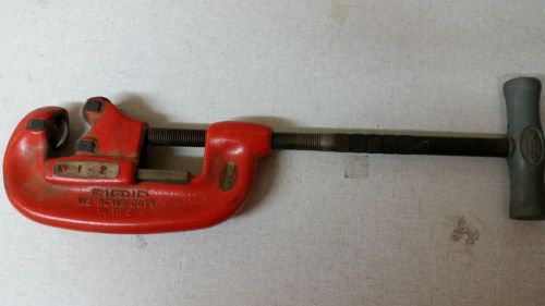 1/8  to 1-1/4   Heavy Duty Pipe Cutter  Ridgid No. 1 - 2