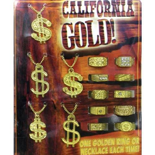 California Gold in 1&#034; Capsules - 250 Count Vending Comes with DISPLAY Novelty