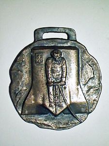 Rare antique 1905 ingersoll rand jackhammers new york watch fob whitehead hoag for sale