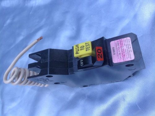 Federal Pacific  20 A  GFI, GFCI Snap On  breaker  ,    NAGF20 , Great Deal !!!