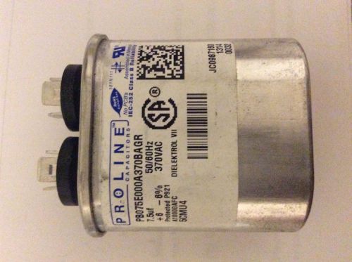 NEW  PROLINE PB075E000A370BAGR Motor Capacitor,7.5 MFD,2-5/8 In.(D75T)