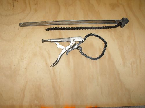 (2) Chain Wrenches  (used)