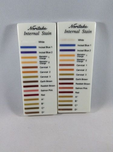 Noritake Dental Porcelain. Internal Stain Guides-2