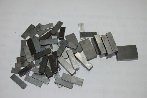 Lot of 60 Misc. Starrett Tungsten Carbide Rect. Gage blocks