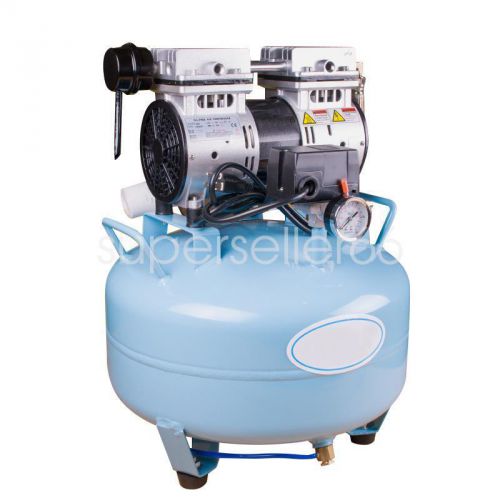 Denshine Dental UNIT silent Noiseless Oil fume Oilless Air Compressor 30L FDA CE