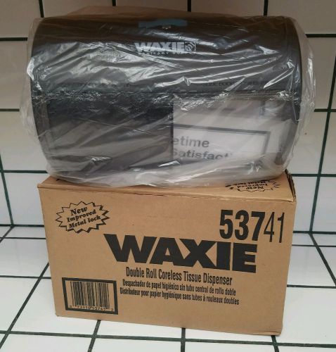 Waxie 53741 Double Roll Coreless Tissue Dispenser New