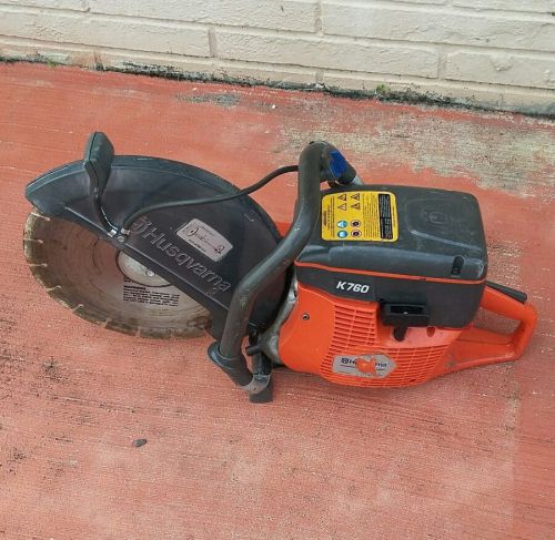 Husqvarna K760 14&#034; Concrete Cut-Off Saw W/14&#034; Diamond Blade FREE SHIPPING!!