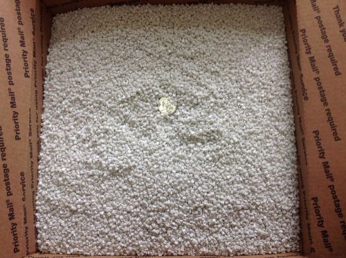 PLASTIC PELLETS CRAFT CORNHOLE BAGS STUFFING 21 LBS LARGE FLAT RATE BOX LOT 3