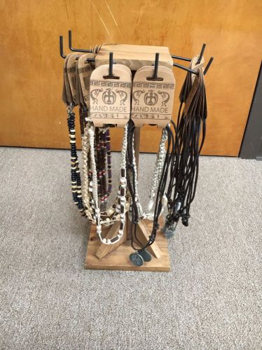 24 Necklaces On Display Stand