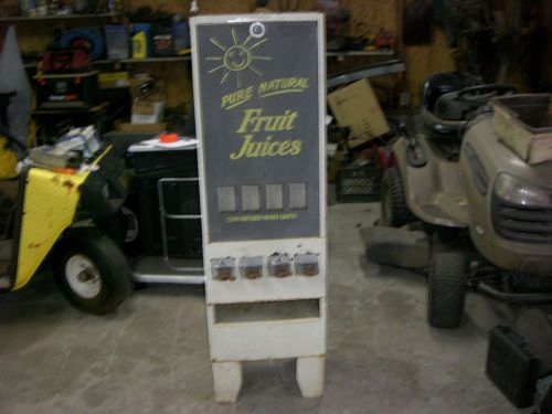 Vintage PURE NATURAL   FRUIT  JUICE Vending Machine