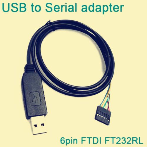 6pin FTDI FT232RL USB to Serial adapter module TO TTL RS232 Arduino Cable VN