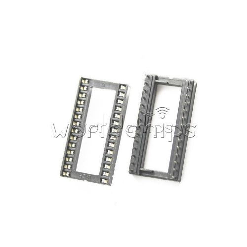 50pcs 28 pin dip ic sockets adaptor solder type wide w for sale