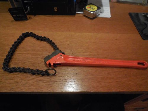 Ridgid 14&#034; Chain Wrench 2&#034; Pipe and Fittings  # C-14  Free USA Shipping!